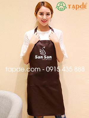 Tạp dề Quán Coffee Fashion San San