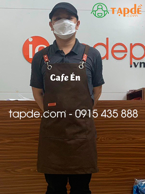 Tạp dề Quán Cafe Én