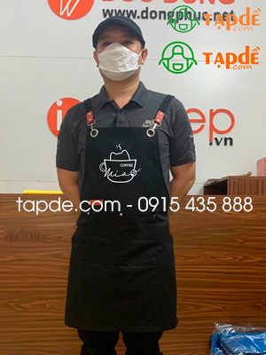 Tạp dề Quán Coffee Mia