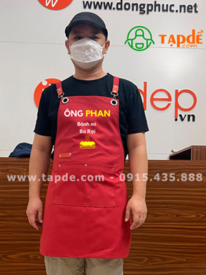 Tạp dề Tiệm Bánh mì ba rọi Ông Phan