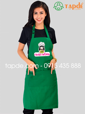 Tạp dề Quán Cháo Hồng