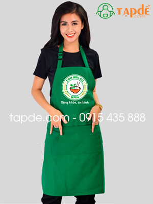 Tạp dề Quán Cơm hữu cơ Sepon