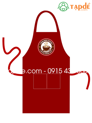 Tạp dề Quán Newlands Coffee