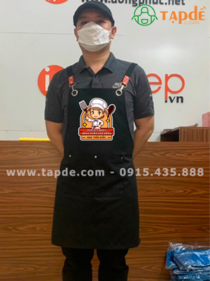 Tạp dề Quán Phở Vịt quay Bánh cuốn Cao Bằng