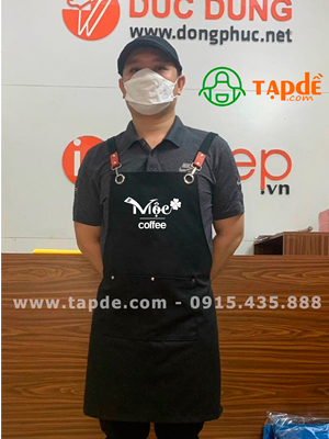 Tạp dề Quán Mộc Coffee