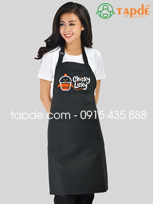 Tạp dề Quán Chicky Licky