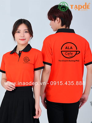 Áo phông Quán Trà chanh ALA Cafe