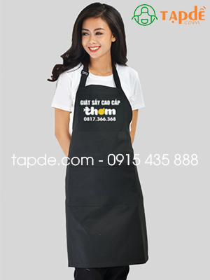 Tạp dề Cửa hàng Giặt sấy cao cấp Thơm