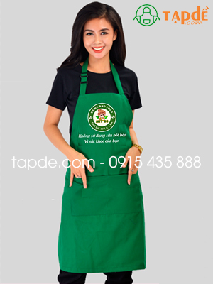 Tạp dề Quán trà sữa Mít 88