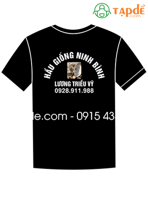 Áo phông Cửa hàng Hầu giống Ninh Bình