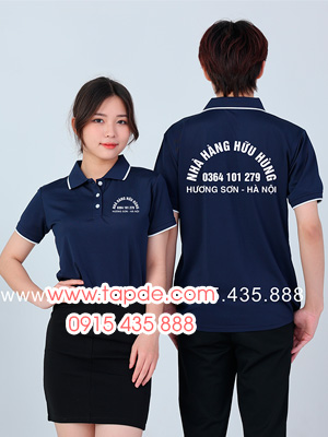 Áo phông Nhà hàng Hữu Hùng - Hương Sơn Hà Nội