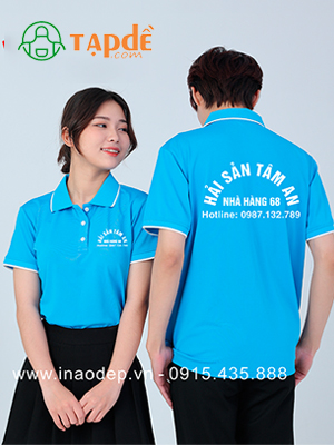 Áo phông Nhà hàng 68 Hải sản Tâm An