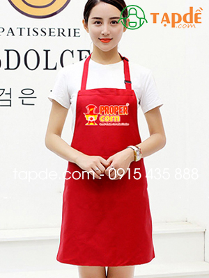 Tạp dề Quán Proper Corn