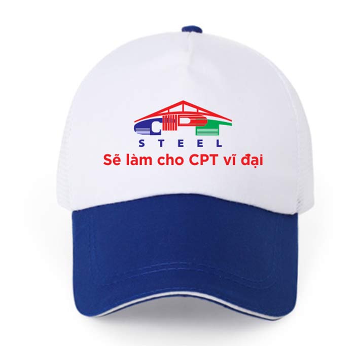 Mũ lưỡi trai Công ty CDT Steel | Mu luoi trai dong phuc