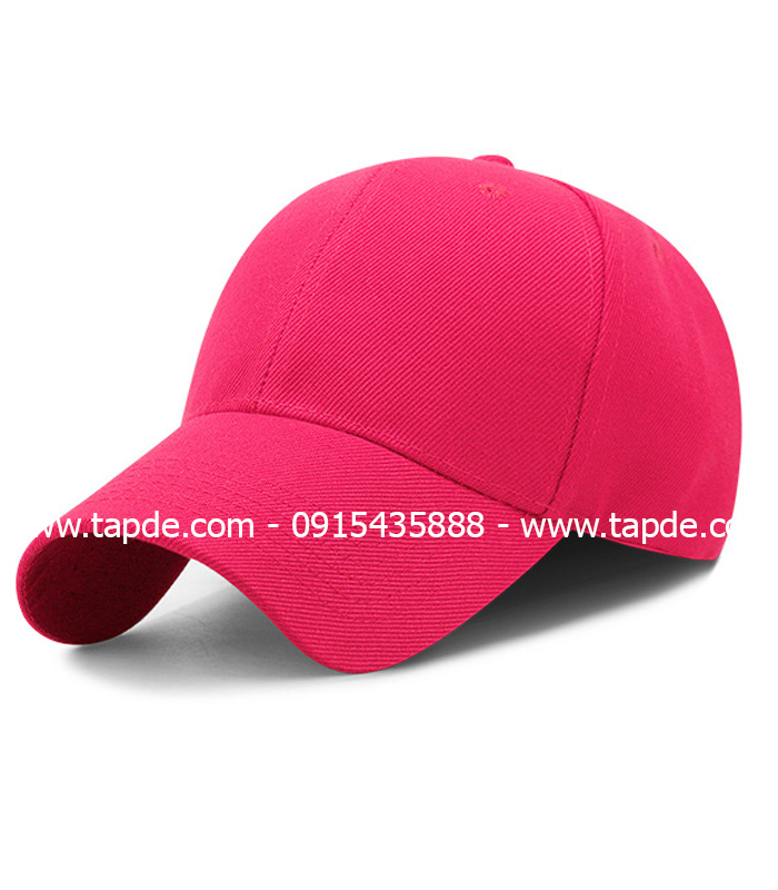 Mũ lưỡi trai màu hồng | Mu luoi trai