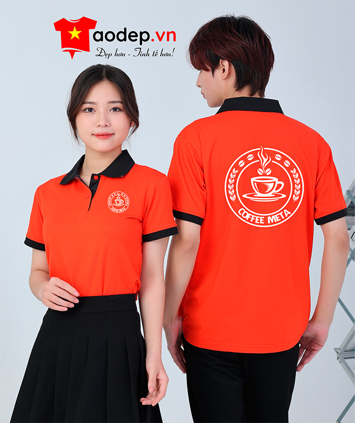 Áo phông Quán Coffee Meta | Ao phong dong phuc