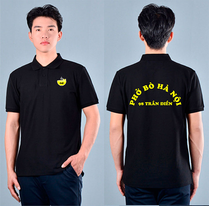 Áo phông Quán phở bò Hà Nội - 98 Trần Điền | ao phong dong phuc