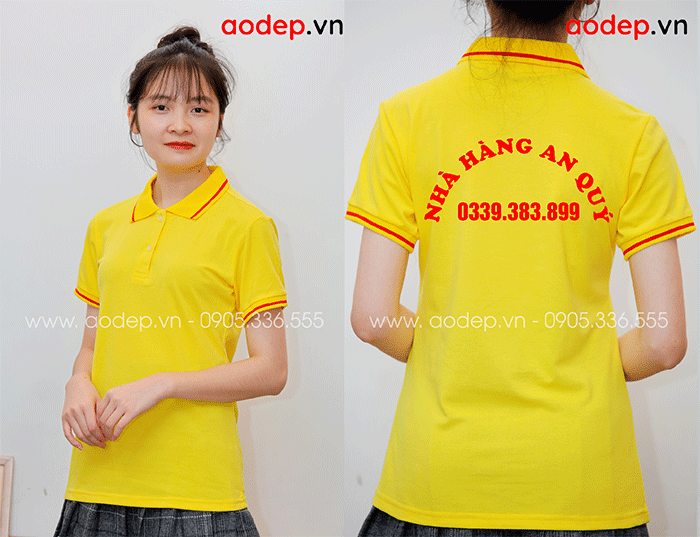 Áo phông Nhà hàng An Quý | Ao phong dong phuc