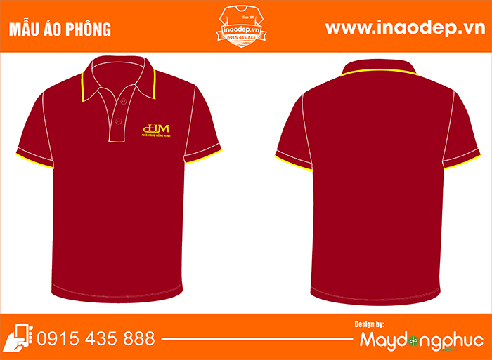 Áo phông Nhà hàng Hồng Minh | Ao phong dong phuc