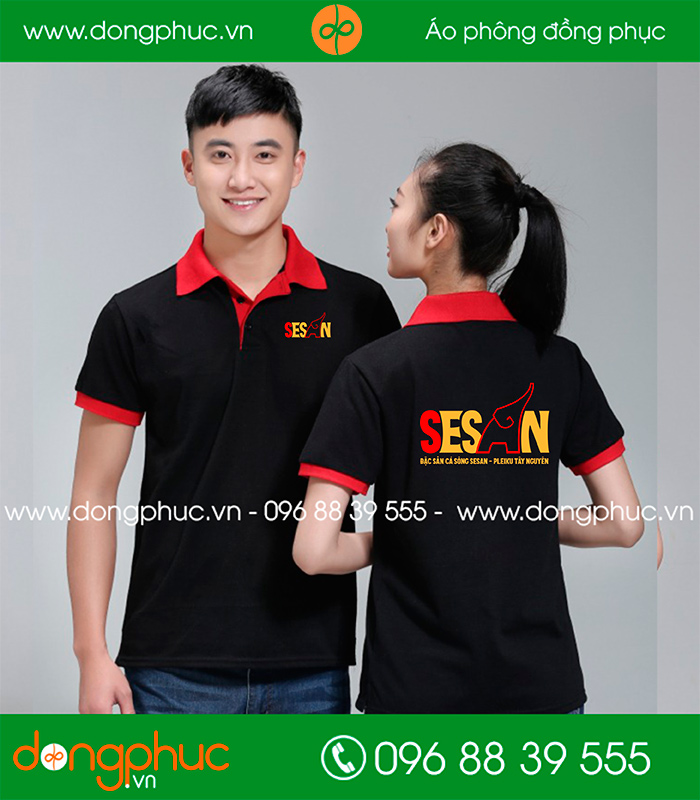 Áo phông Nhà hàng Sesan | Ao phong dong phuc