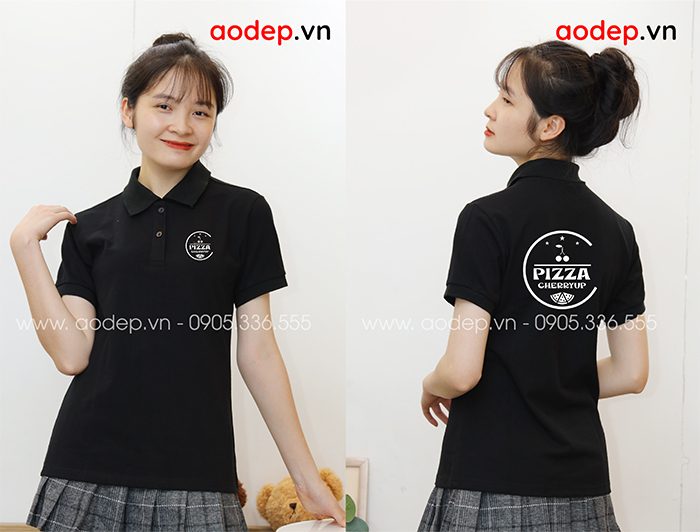 Áo phông Quán Pizza Cherryup | Ao phong dong phuc