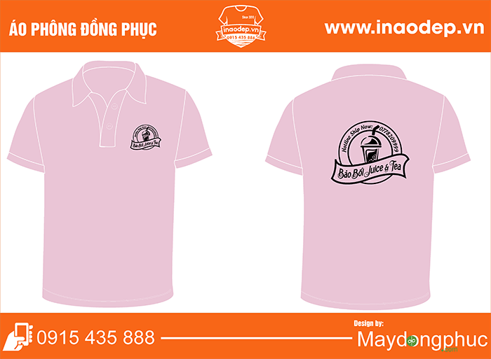 Áo phông Quán Bảo Bối Juice& Tea | Ao phong dong phuc