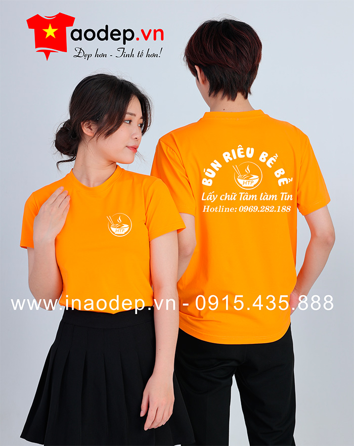 Áo phông Quán Bún riêu bề bề HTP | Ao phong dong phuc