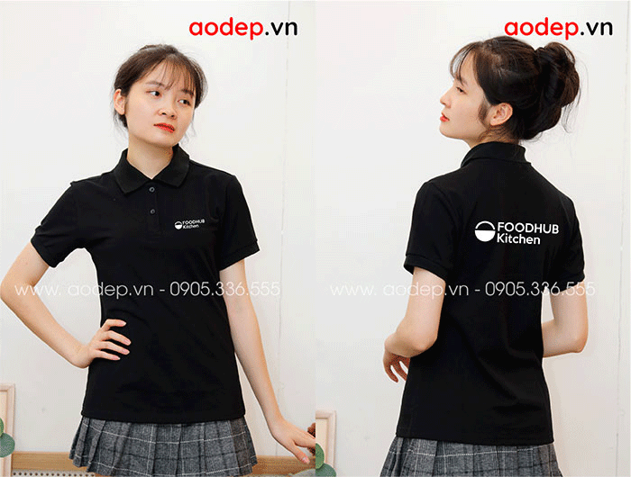 Áo phông Quán Foodhub kitchen | Ao phong dong phuc