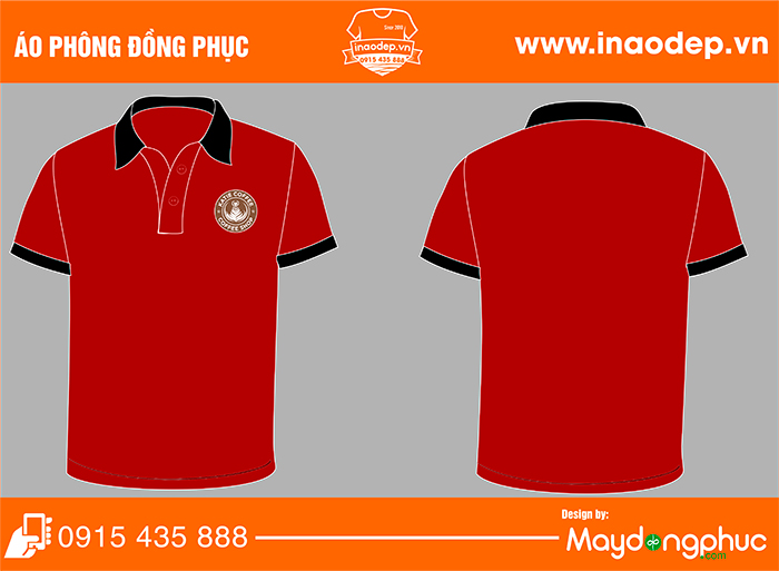 Áo phông Quán Katie Coffee | Ao phong dong phuc