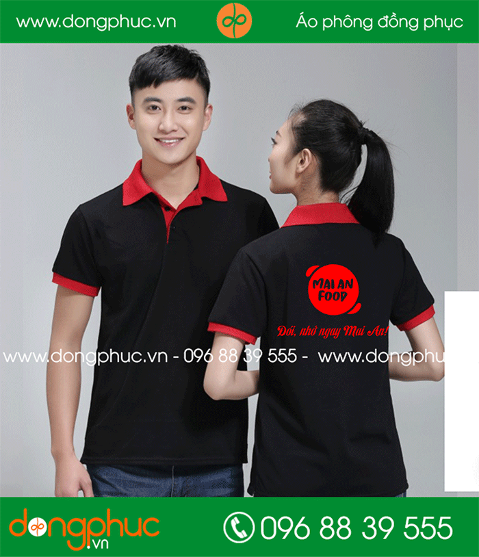 Áo phông Quán Mai An Food | Ao phong dong phuc
