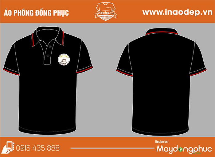 Áo phông Quán coffee Mozart | Ao phong dong phuc