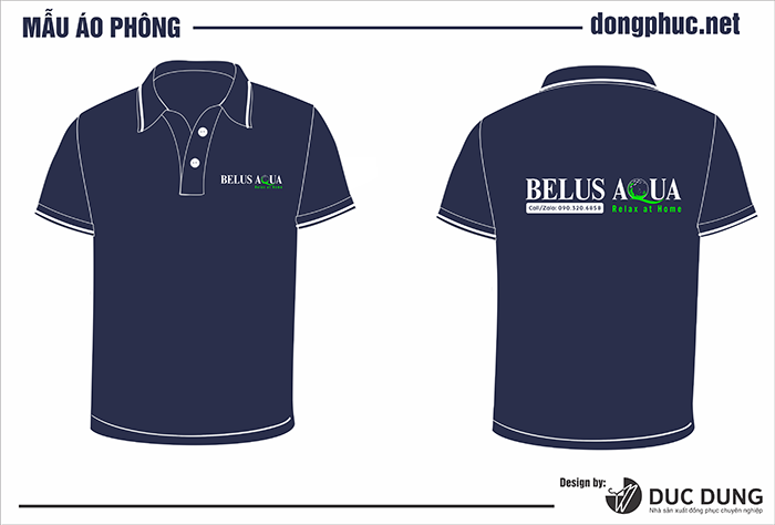 In áo công ty Belus Aqua | In ao cong ty