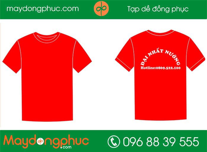 Áo phông cửa hàng Đại Nhất Nướng | Ao phong dong phuc