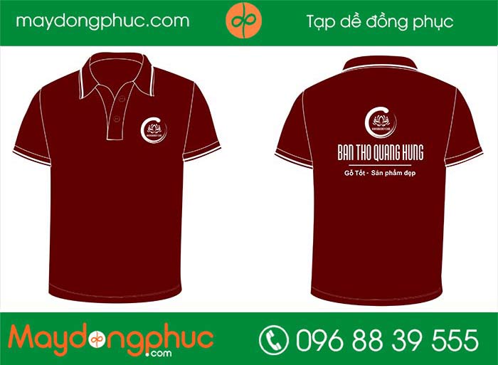 Áo phông cửa hàng Ban Tho Quang Hưng | Ao phong dong phuc