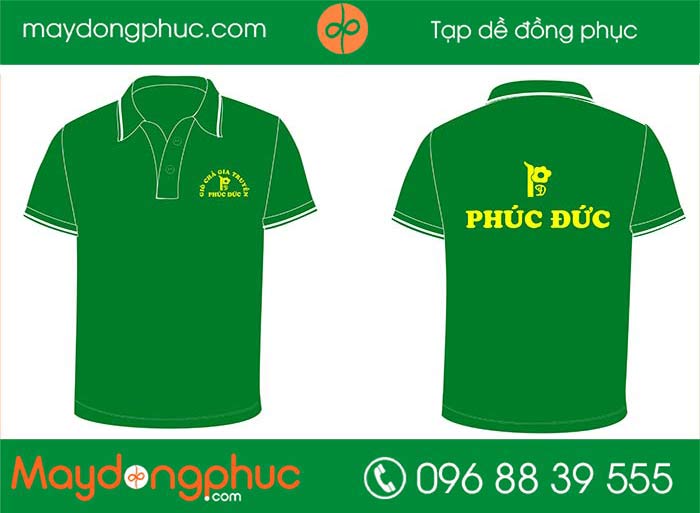 In áo phông cửa hàng giò chả Phúc Đức | In ao phong dong phuc