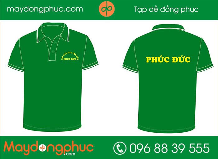 In áo phông cửa hàng giò chả Phúc Đức | In ao phong dong phuc