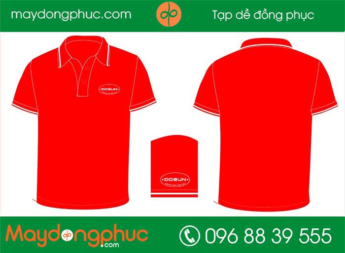 Áo phông nhà hàng Dosun | Ao phong dong phuc