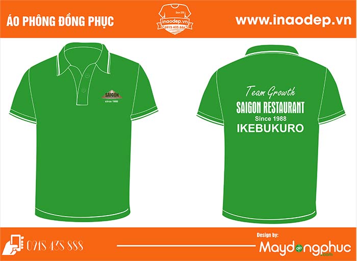 Áo phông Nhà hàng SaiGon | Ao phong dong phuc