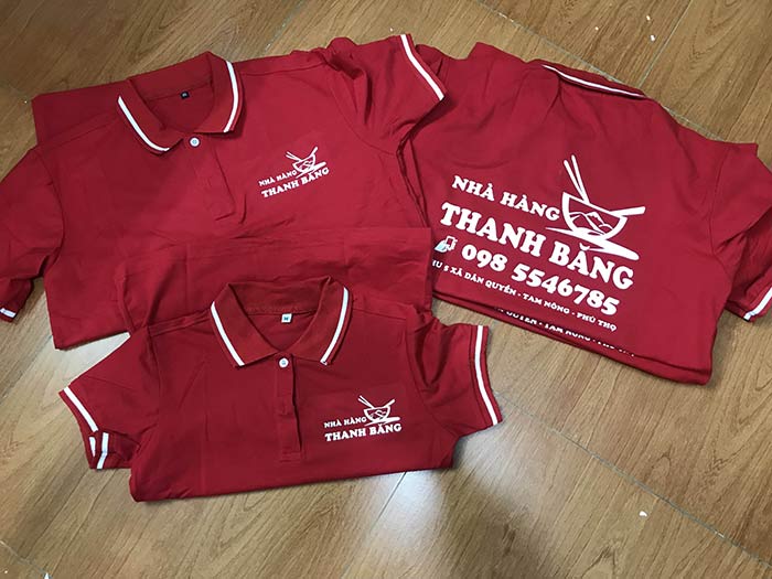 Áo phông Nhà hàng Thanh Băng | Ao phong dong phuc
