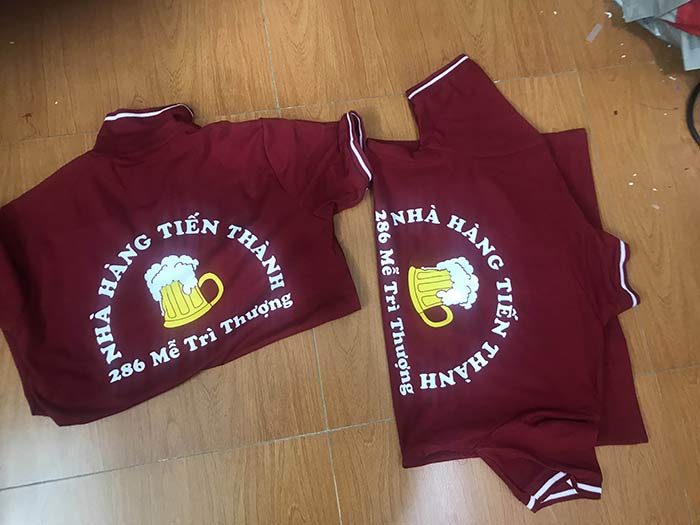 Áo phông Nhà hàng Tiến Thành | Ao phong dong phuc
