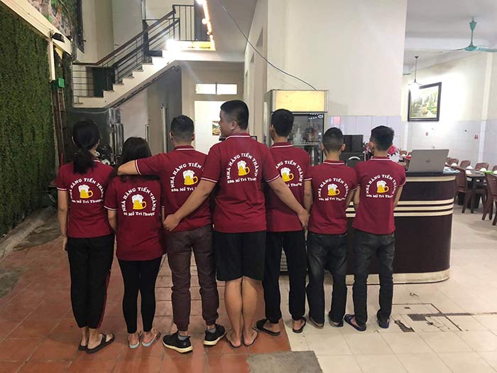 Áo phông Nhà hàng Tiến Thành | Ao phong dong phuc