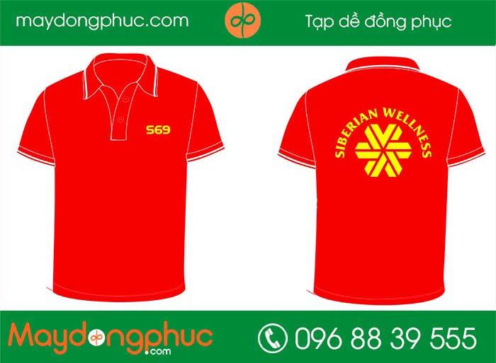 Áo phông Siberian Wellness | Ao phong dong phuc
