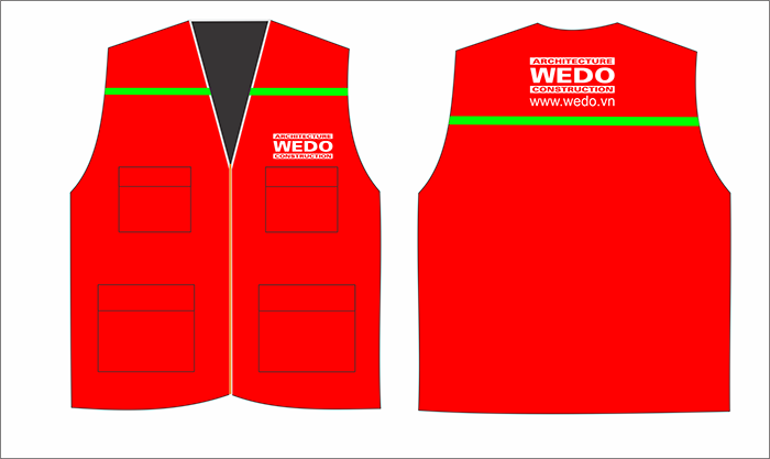 In áo bảo hộ Công ty Wedo | In ao bao ho