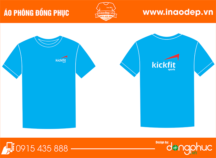 In áo công ty Kickfit | In ao nha hang