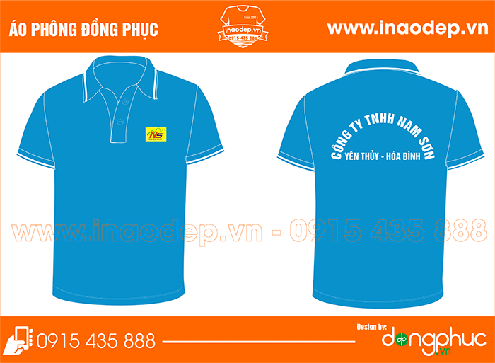 In áo phông công ty TNHH Nam Sơn | In ao cong ty