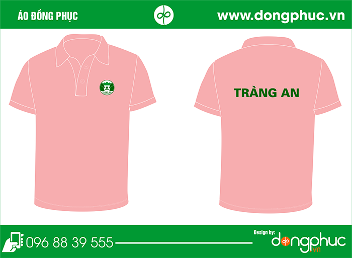 In áo phông công ty Tràng An | In ao cong ty