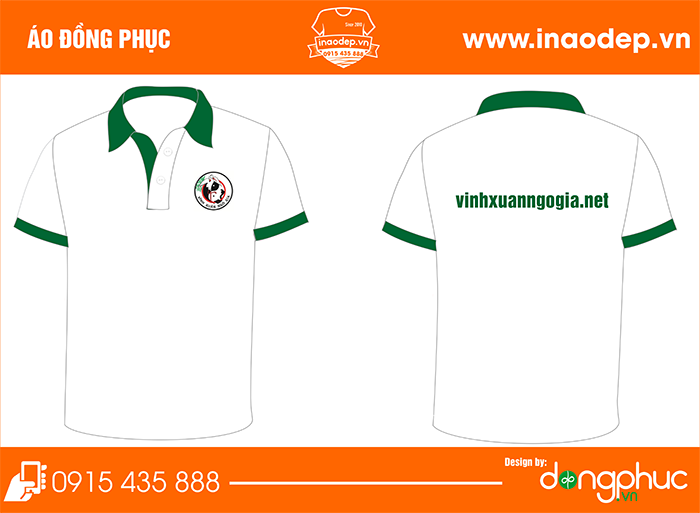 In áo công ty Vĩnh Xuân Ngô Gia | In ao cong ty