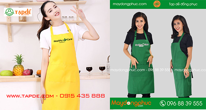 Tạp dề Healthy Care Australia | Tap de dong phuc