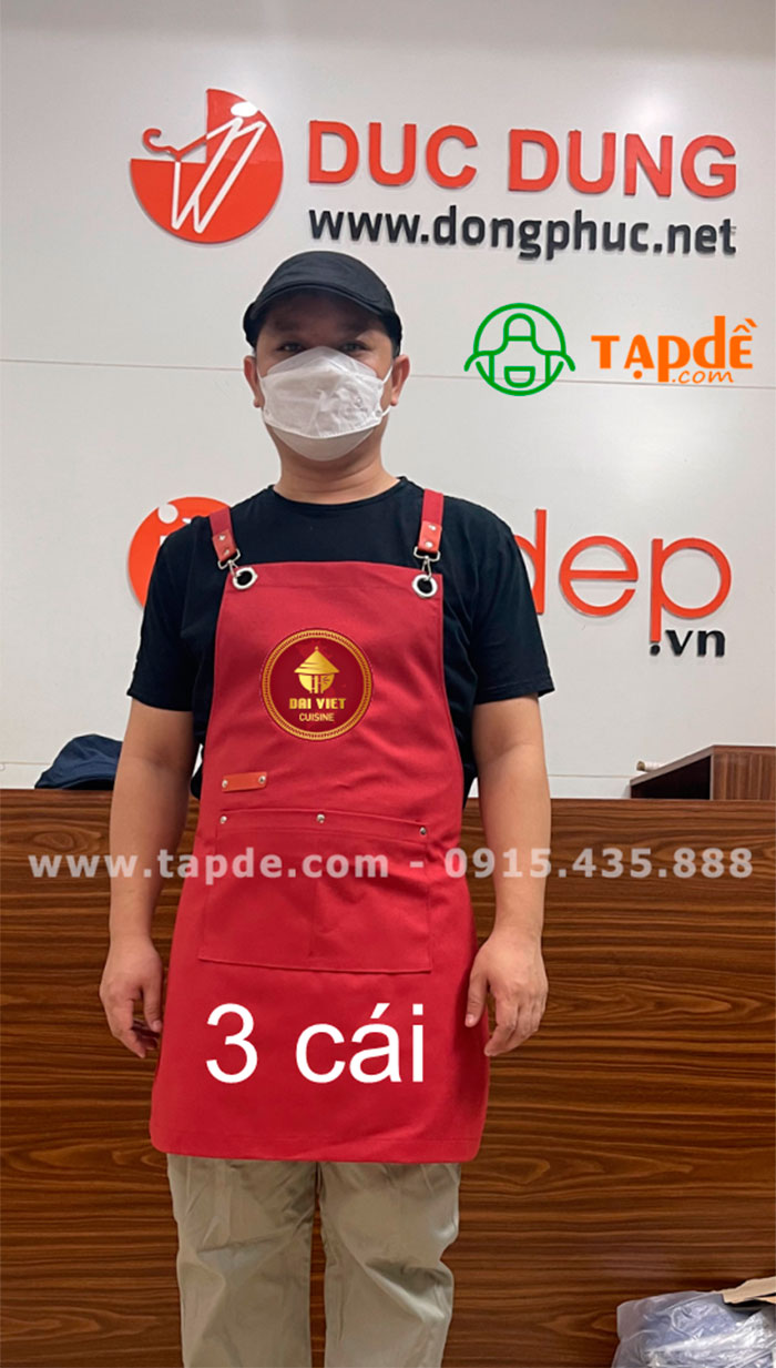 Tạp dề Nhà hàng Dai Viet Cuisine | Tap de dong phuc