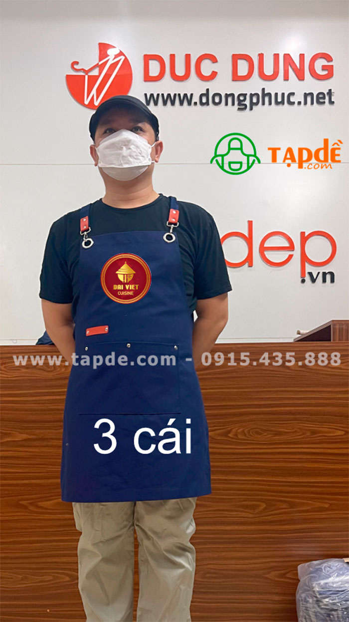 Tạp dề Nhà hàng Dai Viet Cuisine | Tap de dong phuc